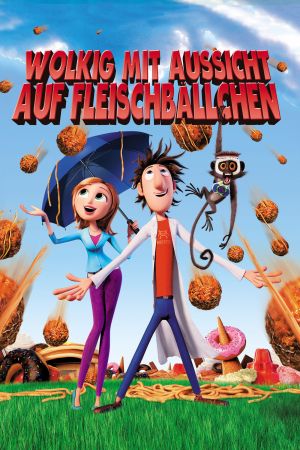 Wolkig mit Aussicht auf Fleischbällchen poster