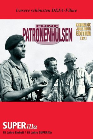 Fünf Patronenhülsen